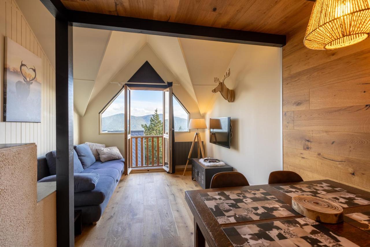 Le Cerf - Duplex Avec Superbe Vue Montagne Apartment Les Angles  Exterior foto